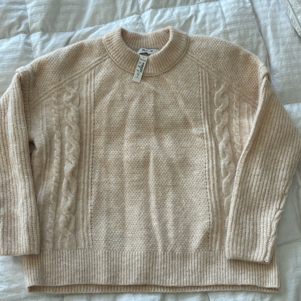 Madewell alpaca wool blend sweater